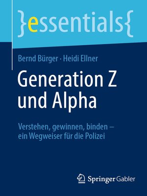cover image of Generation Z und Alpha